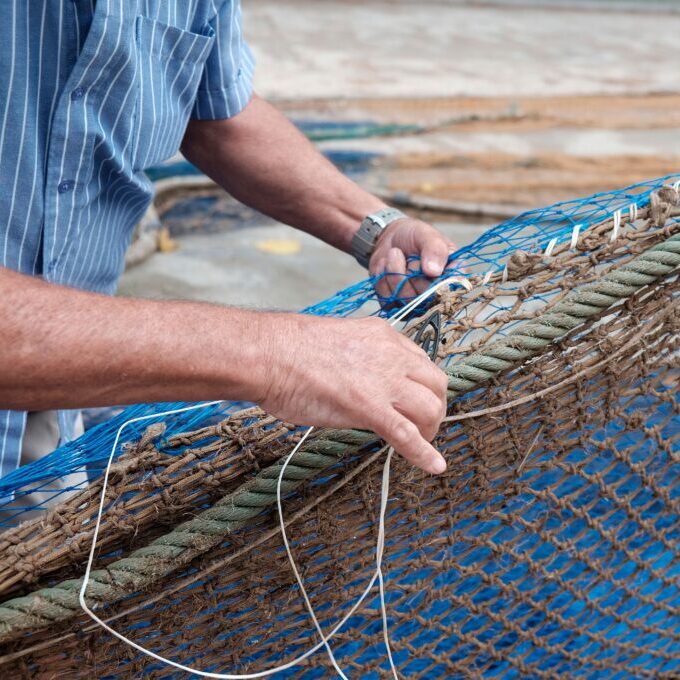 Fishing man