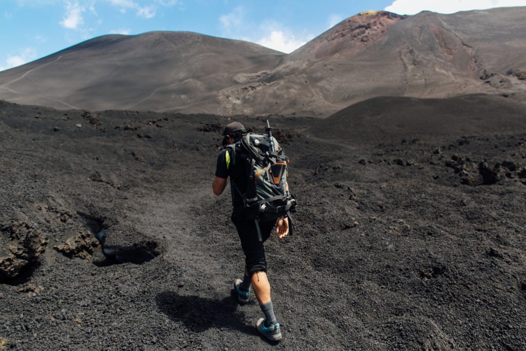 Hiking on Mount Etna