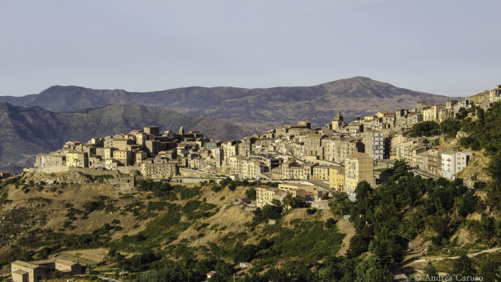 Village of Geraci Siculo in Sicily