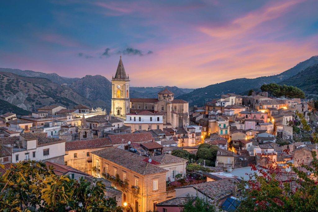Novara di Sicilia village in Sicily