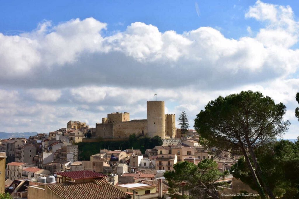 The village of Salemi in the province of Trapani, Sicily