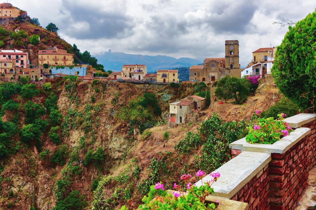Savoca village in Sicily