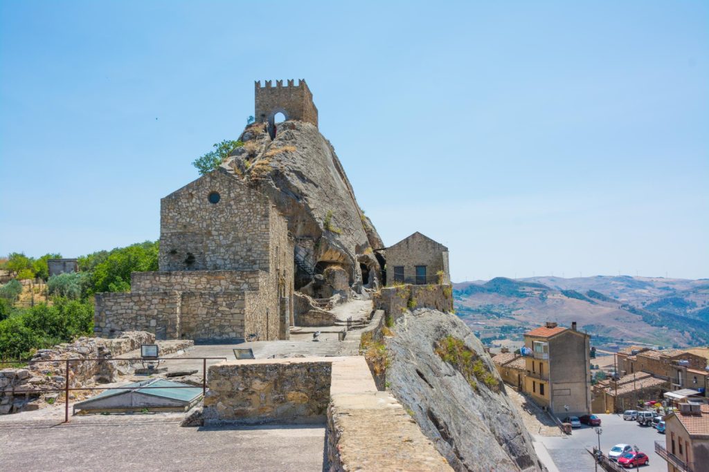 Sperlinga Castle in Enna