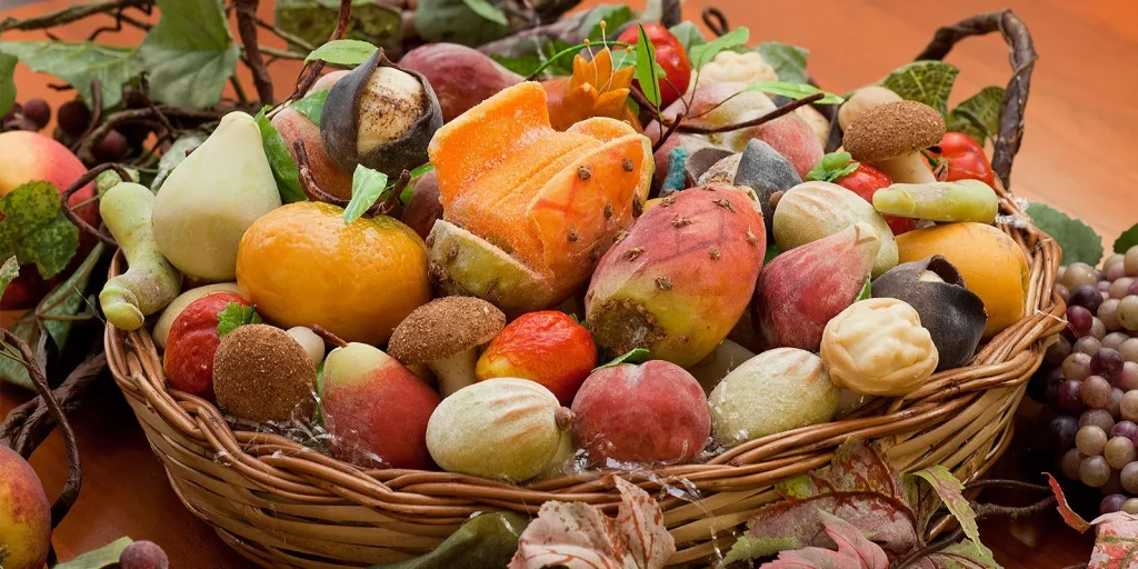 Traditional Sicilian Martorana Fruit