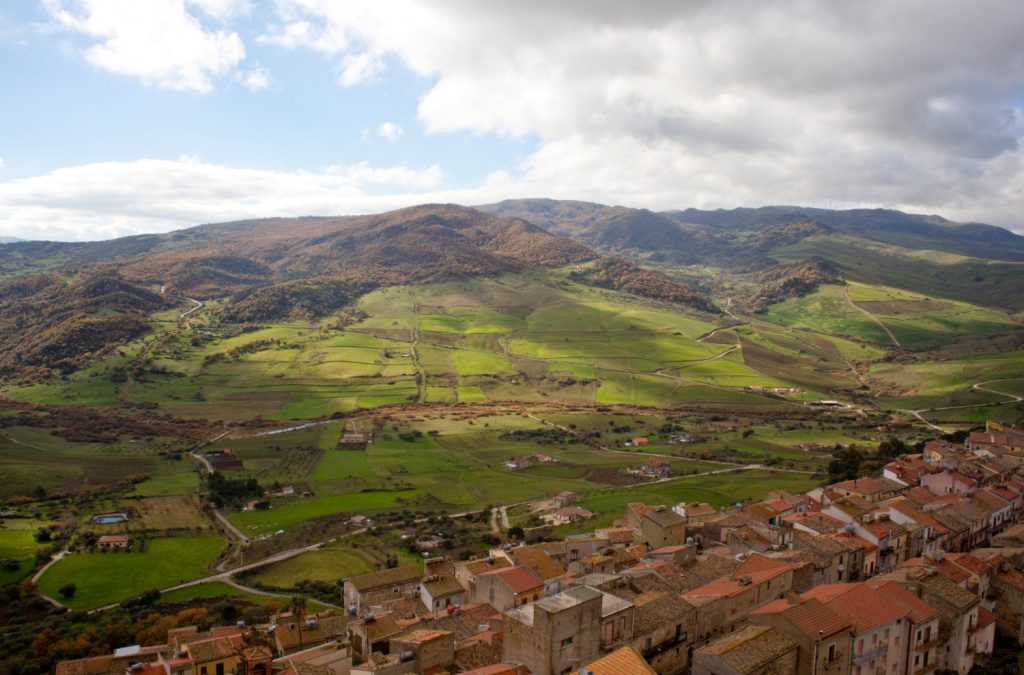 Beautiful Sperlinga village in SIcily